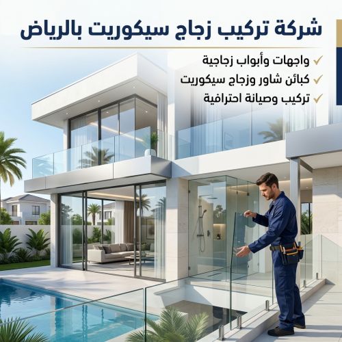 شركة تركيب زجاج سيكوريت بالرياض
